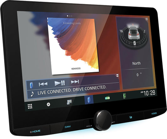 Kenwood DMX9720XDS 2-DIN MEDIASPILLER - DAB BT USB/IPHONE