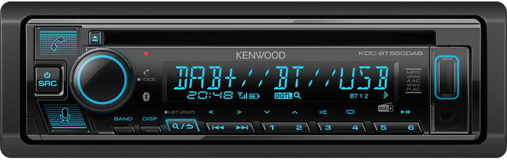 Kenwood KDCBT560DAB CD RADIO DAB BT USB/IPHONE