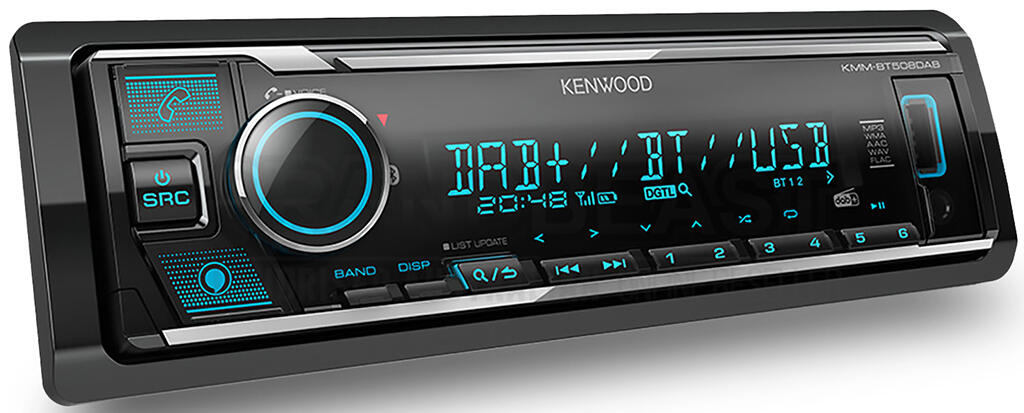 Kenwood KMMBT508DAB Mecha-less Media reciever (uten CD)