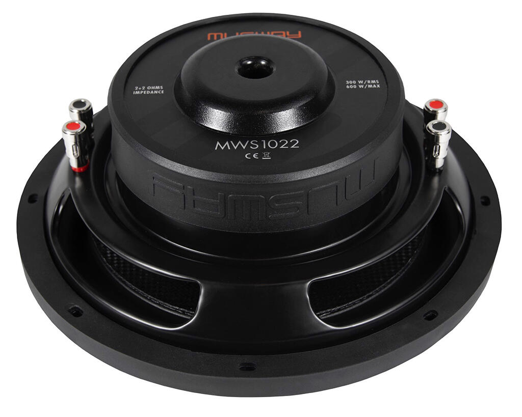 Musway 10" subwoofer flat design 600w max / 300w RMS