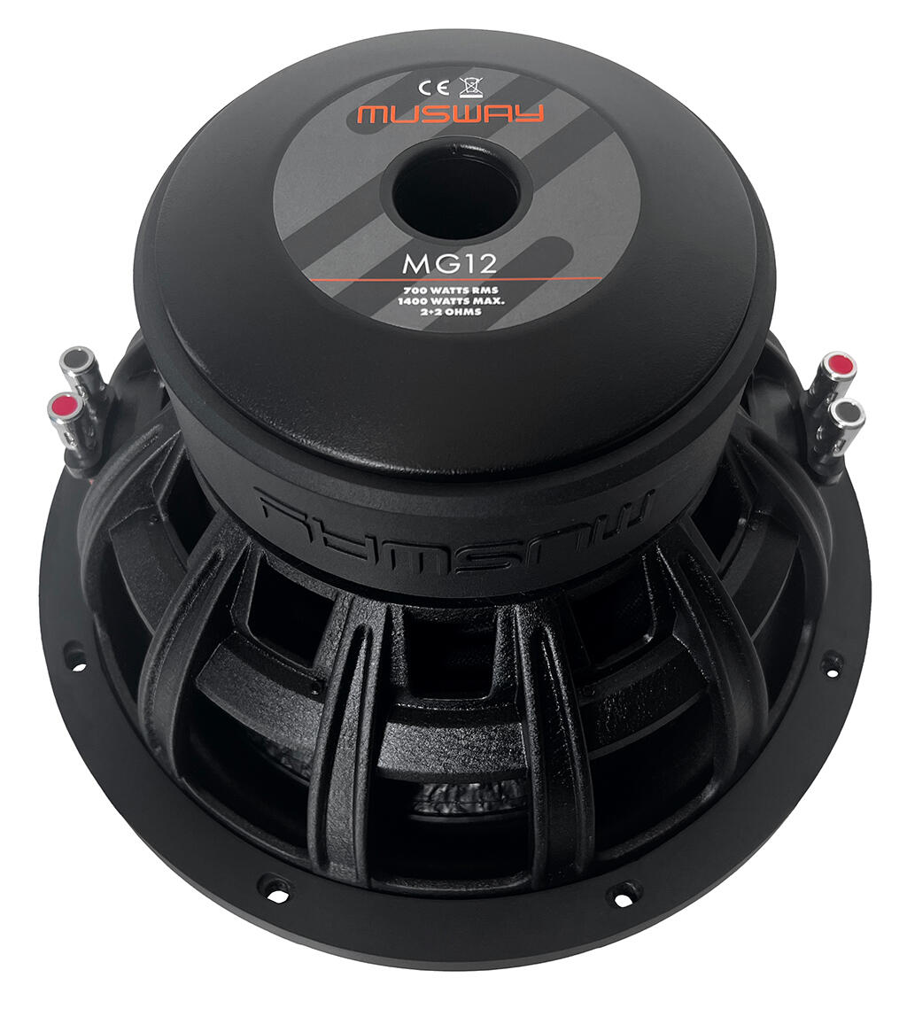 Musway 12" subwoofer SQ 1400w max / 700w RMS