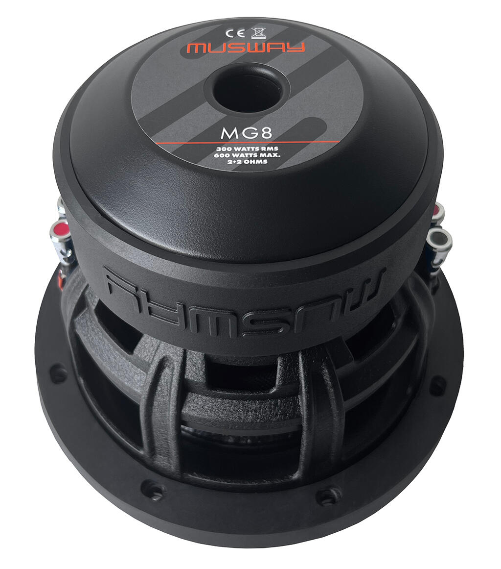 Musway 8" subwoofer SQ 600w max / 300w RMS