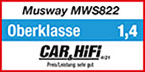 Musway 8" subwoofer flat design 500w max / 250w RMS