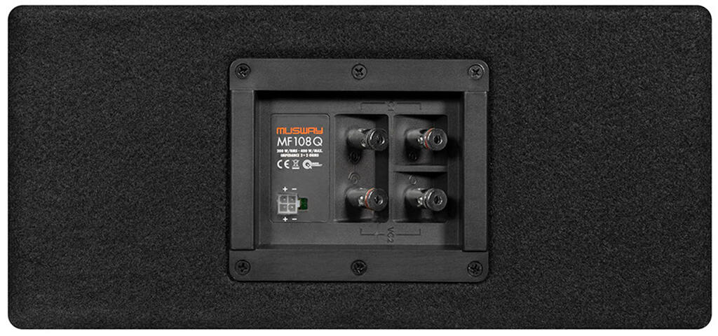 Musway MF108Q, 8" Subwoofer 400W max / 200W RMS