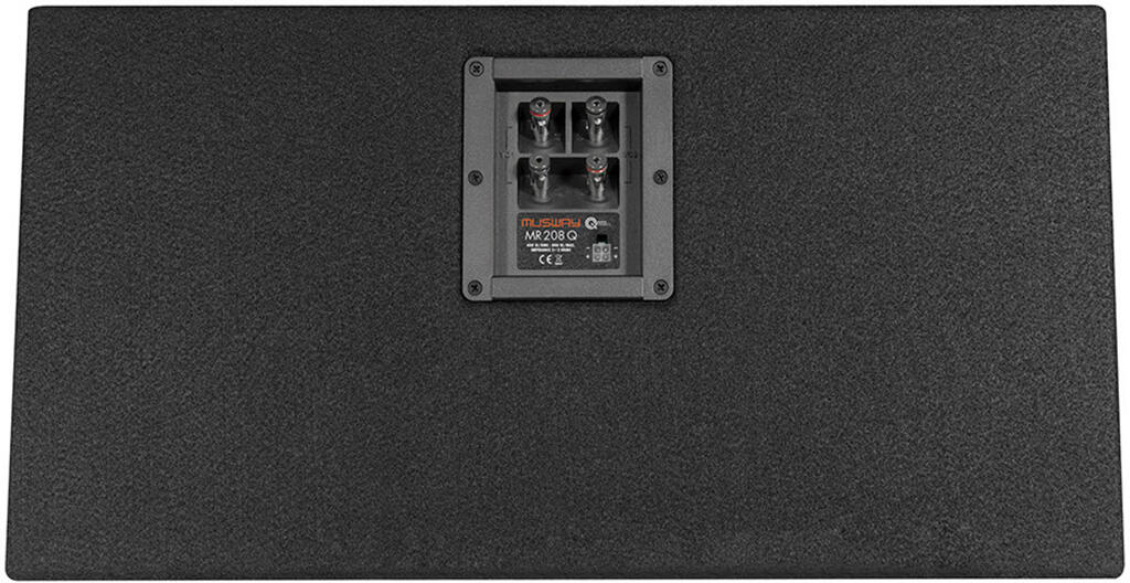 Musway MR208Q 2 x 8" Subwoofer 800W max / 400W RMS