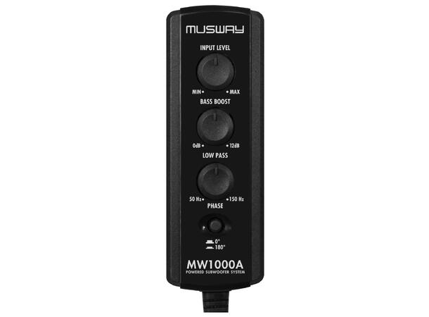 Musway MW1000A, Aktiv Subwoofer 300W max / 150W RMS