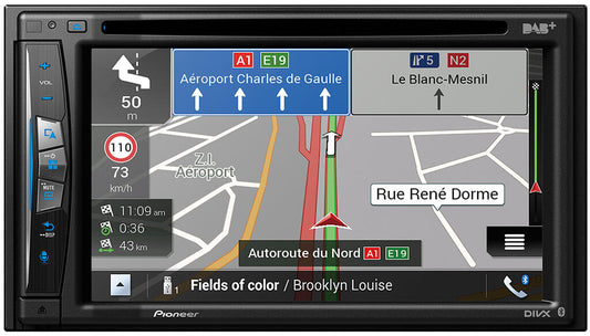 Pioneer AVICZ730DAB 2-DIN NAVI DVD DAB BT USB/IPHONE 6,2"
