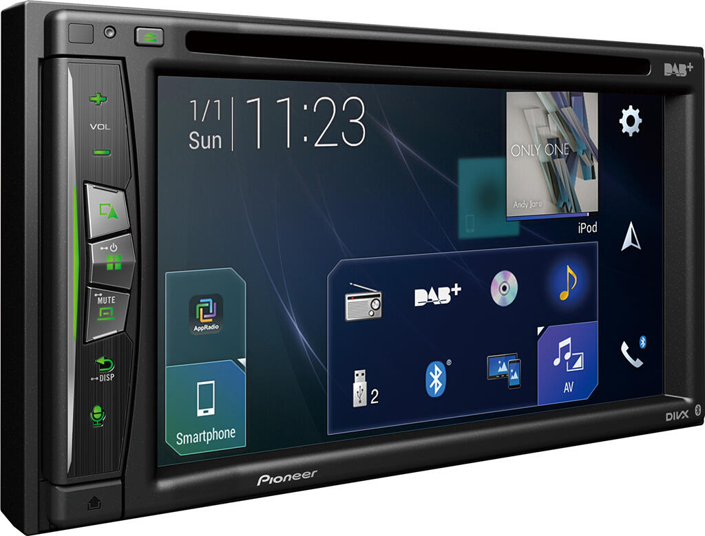 Pioneer AVICZ730DAB 2-DIN NAVI DVD DAB BT USB/IPHONE 6,2"