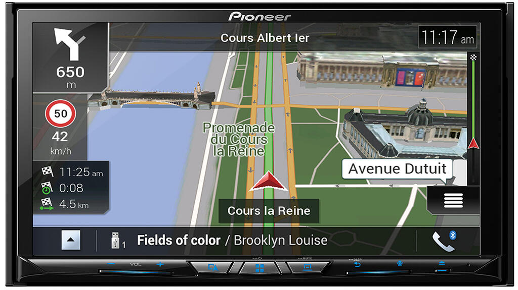 Pioneer AVICZ830DAB 2-DIN NAVI DVD DAB BT USB/IPHONE 7"