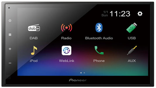 Pioneer DMHA340DAB 2-DIN DAB BT USB/IPHONE 6,8"