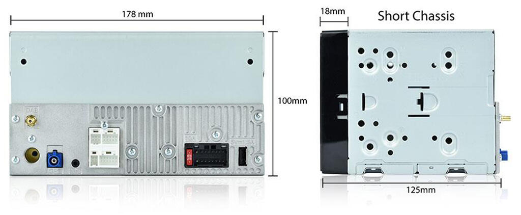 Pioneer SPHDA360DAB 2-DIN DAB BT USB/IPHONE 6,8"