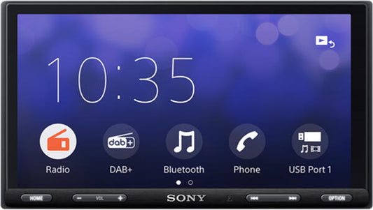 Sony XAV-AX5650 AV Media Receiver 7", DAB+, Apple carplay og Android Auto
