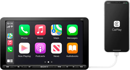 Sony XAV-AX8150 AV media receiver 9" LCD, DAB+, MECHALESS