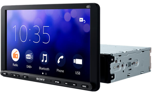 Sony XAV-AX8150 AV media receiver 9" LCD, DAB+, MECHALESS