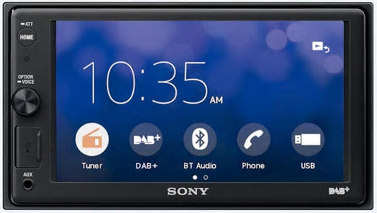Sony Xavax1005DB, 4x55W, 6,2 DAB+,BT 6,2", DAB+, BT, CarPlay